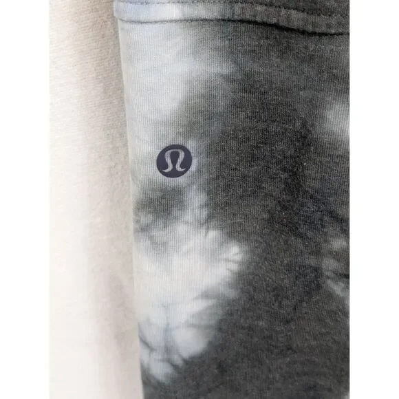 Lululemon City Sweat Jogger Tie-Dye Black/White Men's Size Medium